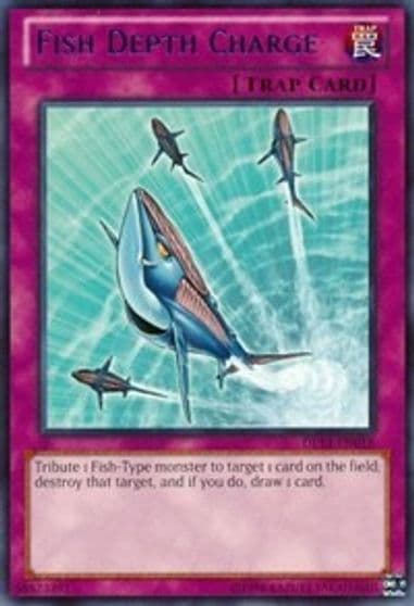 Fish Depth Charge Red Duelist League Promo Yu-Gi-Oh! card