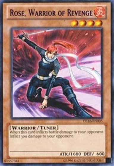 Rose Warrior of Revenge Purple Duelist League Promo Yu-Gi-Oh! card