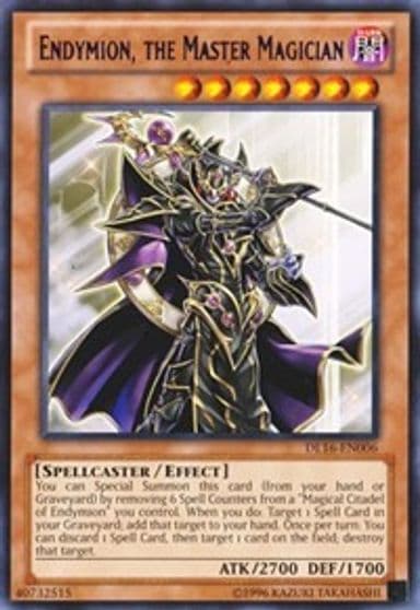 Endymion the Master Magician Purple Duelist League Promo Yu-Gi-Oh! card