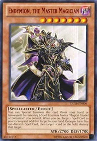 Endymion the Master Magician Red Duelist League Promo Yu-Gi-Oh! card