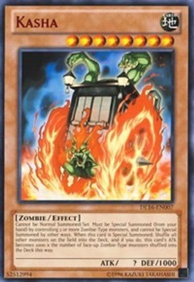 Kasha Red Duelist League Promo Yu-Gi-Oh! card