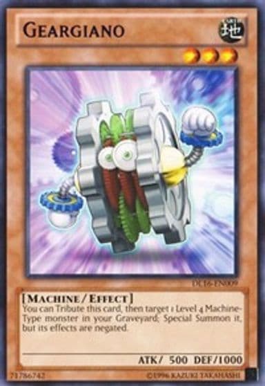 Geargiano Purple Duelist League Promo Yu-Gi-Oh! card