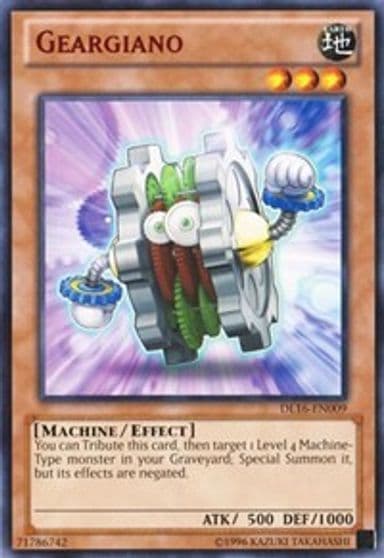 Geargiano Red Duelist League Promo Yu-Gi-Oh! card