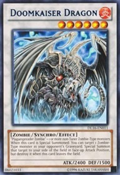 Doomkaiser Dragon Blue Duelist League Promo Yu-Gi-Oh! card
