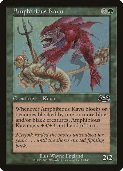 Amphibious Kavu Planeshift Magic card