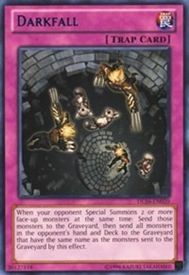 Darkfall Blue Duelist League Promo Yu-Gi-Oh! card