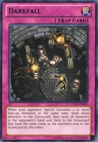 Darkfall Purple Duelist League Promo Yu-Gi-Oh! card