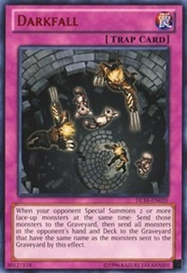Darkfall Red Duelist League Promo Yu-Gi-Oh! card