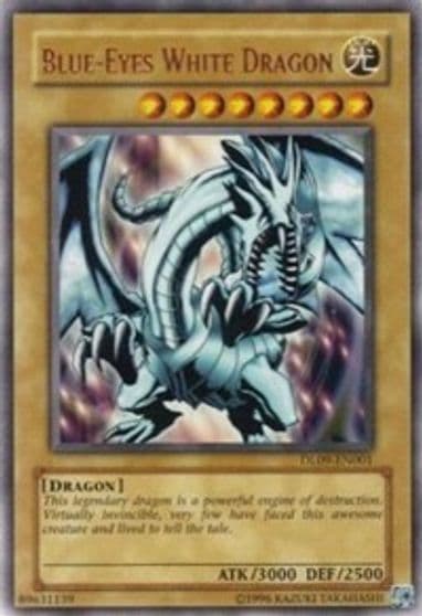 Blue Eyes White Dragon Bronze Duelist League Promo Yu-Gi-Oh! card