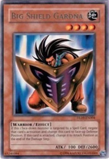 Big Shield Gardna Green Duelist League Promo Yu-Gi-Oh! card
