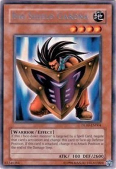 Big Shield Gardna Silver Duelist League Promo Yu-Gi-Oh! card