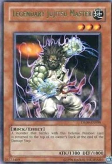 Legendary Jujitsu Master Green Duelist League Promo Yu-Gi-Oh! card