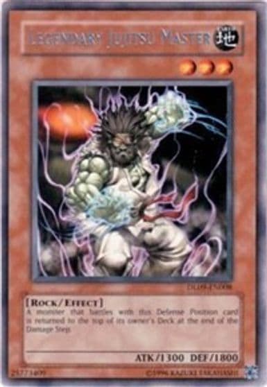 Legendary Jujitsu Master Silver Duelist League Promo Yu-Gi-Oh! card