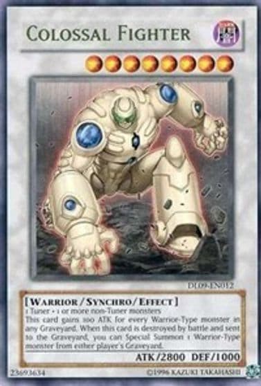 Colossal Fighter Green Duelist League Promo Yu-Gi-Oh! card