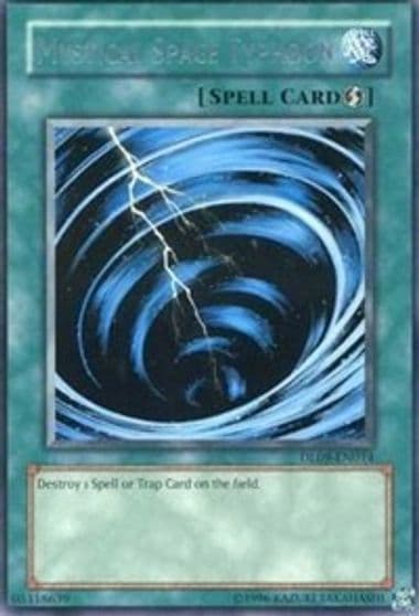 Mystical Space Typhoon Silver Duelist League Promo Yu-Gi-Oh! card