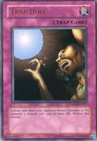 Trap Hole Bronze Duelist League Promo Yu-Gi-Oh! card