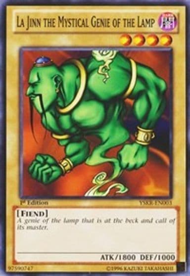 La Jinn the Mystical Genie of the Lamp Starter Deck: Kaiba Reloaded Yu-Gi-Oh! card