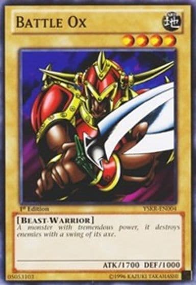Battle Ox Starter Deck: Kaiba Reloaded Yu-Gi-Oh! card