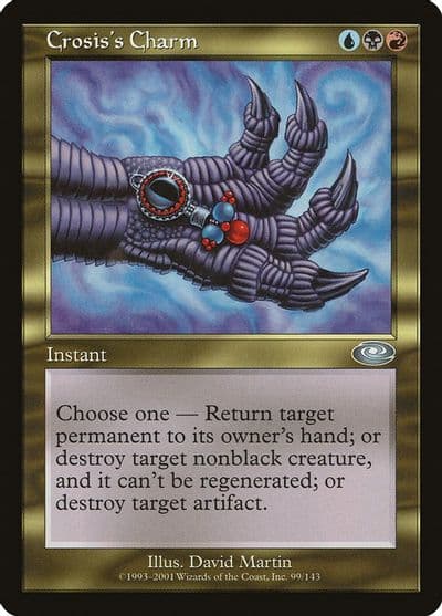 Crosiss Charm Planeshift Magic card