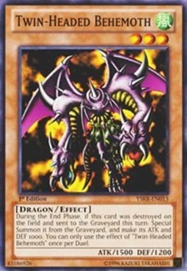 Twin Headed Behemoth Starter Deck: Kaiba Reloaded Yu-Gi-Oh! card