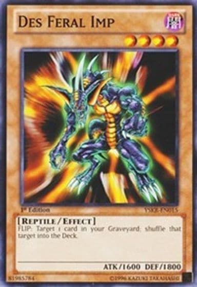 Des Feral Imp Starter Deck: Kaiba Reloaded Yu-Gi-Oh! card