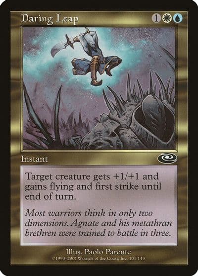 Daring Leap Planeshift Magic card