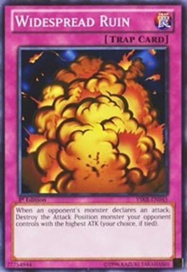 Widespread Ruin Starter Deck: Kaiba Reloaded Yu-Gi-Oh! card