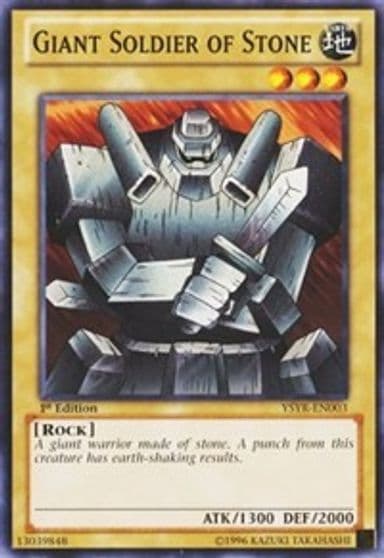 Giant Soldier of Stone Starter Deck: Yugi Reloaded Yu-Gi-Oh! card