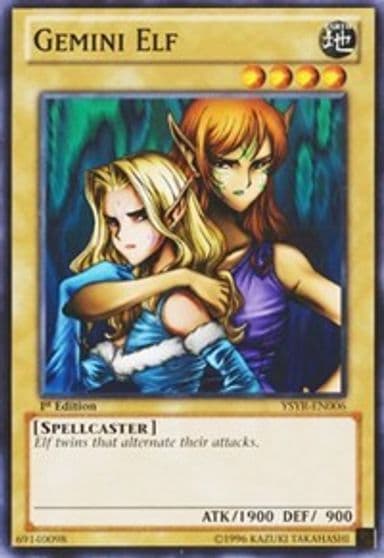 Gemini Elf Starter Deck: Yugi Reloaded Yu-Gi-Oh! card