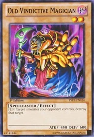 Old Vindictive Magician Starter Deck: Yugi Reloaded Yu-Gi-Oh! card