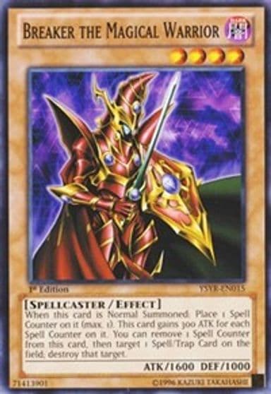 Breaker the Magical Warrior Starter Deck: Yugi Reloaded Yu-Gi-Oh! card