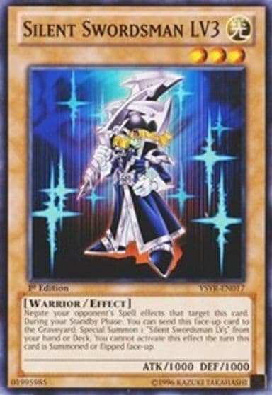 Silent Swordsman LV3 Starter Deck: Yugi Reloaded Yu-Gi-Oh! card