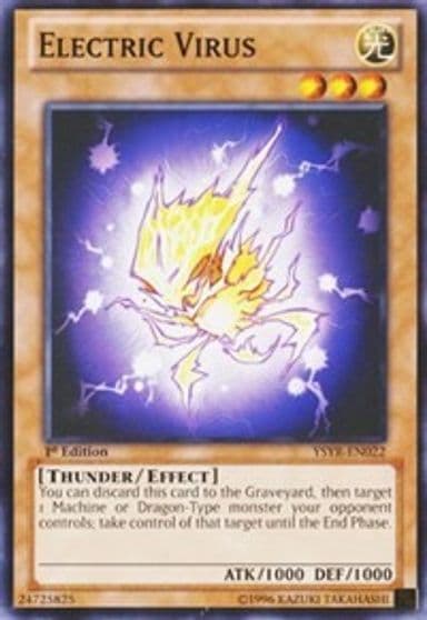 Electric Virus Starter Deck: Yugi Reloaded Yu-Gi-Oh! card