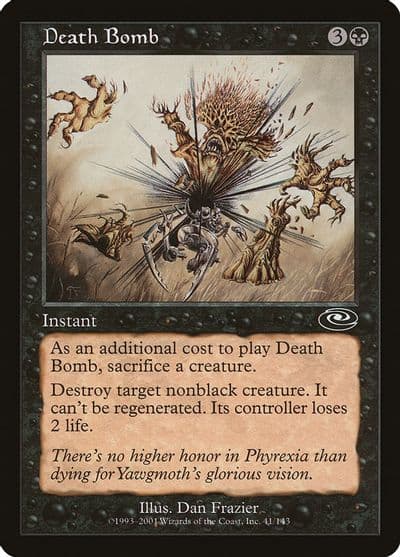 Death Bomb Planeshift Magic card