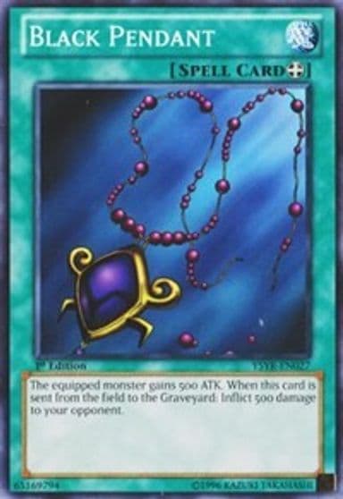 Black Pendant Starter Deck: Yugi Reloaded Yu-Gi-Oh! card