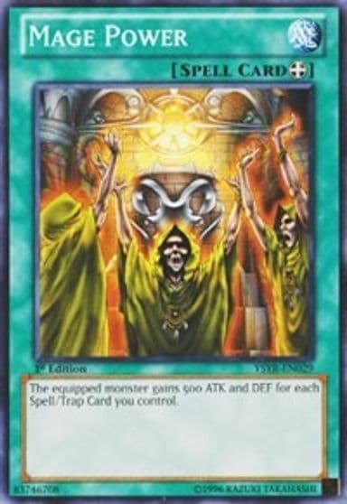 Mage Power Starter Deck: Yugi Reloaded Yu-Gi-Oh! card