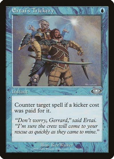 Ertais Trickery Planeshift Magic card