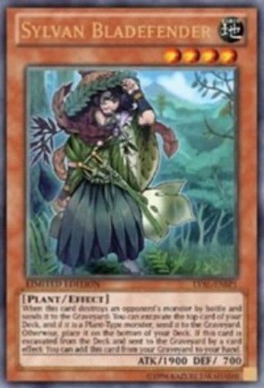 Sylvan Bladefender LVAL ENSP1 Legacy of the Valiant Yu-Gi-Oh! card