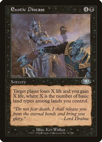 Exotic Disease Planeshift Magic card