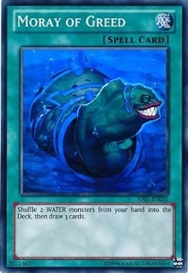 Moray of Greed Astral Pack 1 Yu-Gi-Oh! card