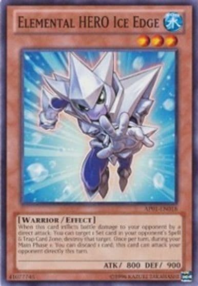 Elemental HERO Ice Edge Astral Pack 1 Yu-Gi-Oh! card