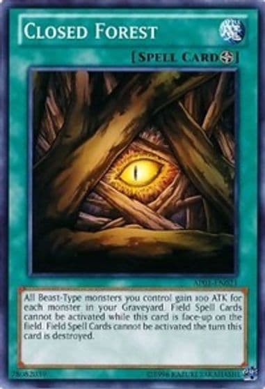 Closed Forest Astral Pack 1 Yu-Gi-Oh! card