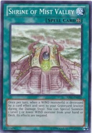 Shrine of Mist Valley Astral Pack 1 Yu-Gi-Oh! card