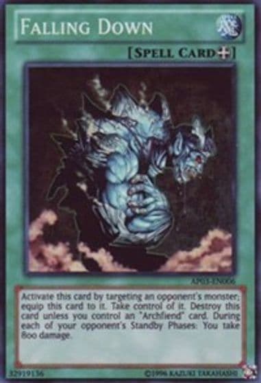 Falling Down Astral Pack 3 Yu-Gi-Oh! card
