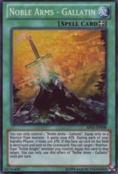 Noble Arms Gallatin Astral Pack 3 Yu-Gi-Oh! card