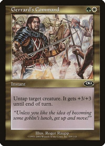 Gerrards Command Planeshift Magic card