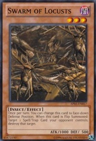 Swarm of Locusts Astral Pack 3 Yu-Gi-Oh! card