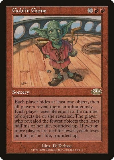 Goblin Game Planeshift Magic card
