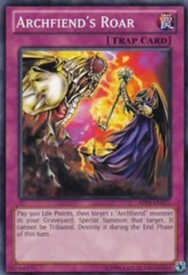 Archfiends Roar Astral Pack 3 Yu-Gi-Oh! card