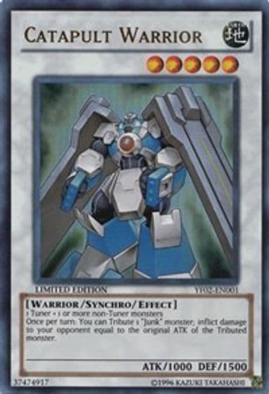 Catapult Warrior Yu-Gi-Oh! 5D's Manga Promotional Cards Yu-Gi-Oh! card
